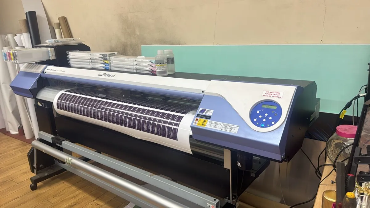 Roland VS 640i Print and cut - Image 1