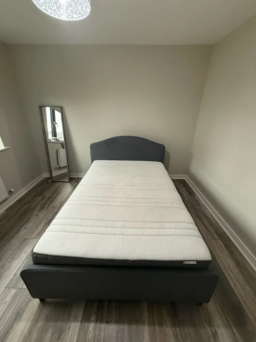 🛏️ Double bed with Mattress- Delivery option - Image 1