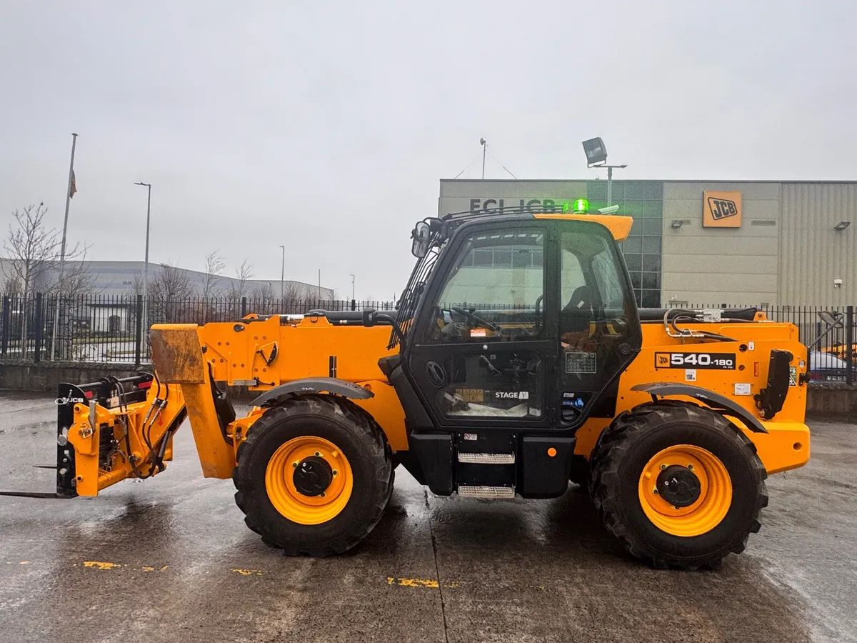 2025 JCB 540-180, 81KW, 725HOURS TELEHANDLER - Image 1