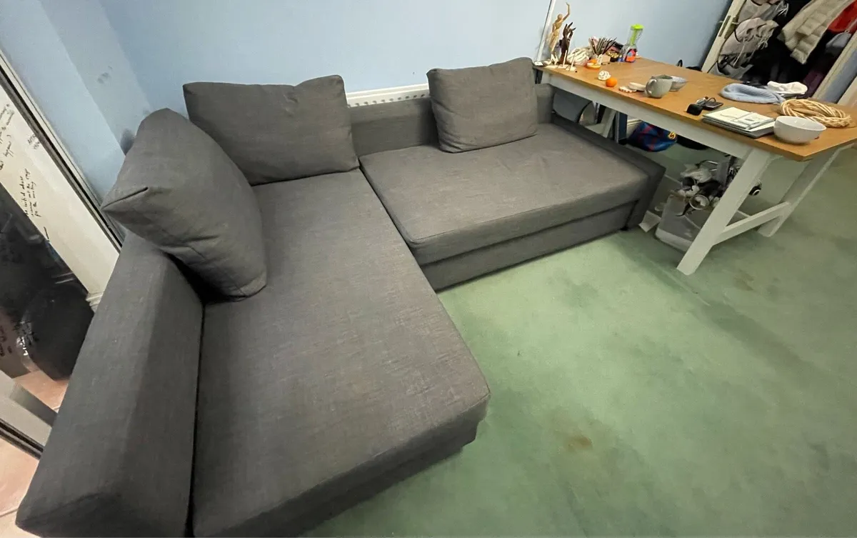 IKEA FRIHETEN sofa bed 7 years old - Image 1