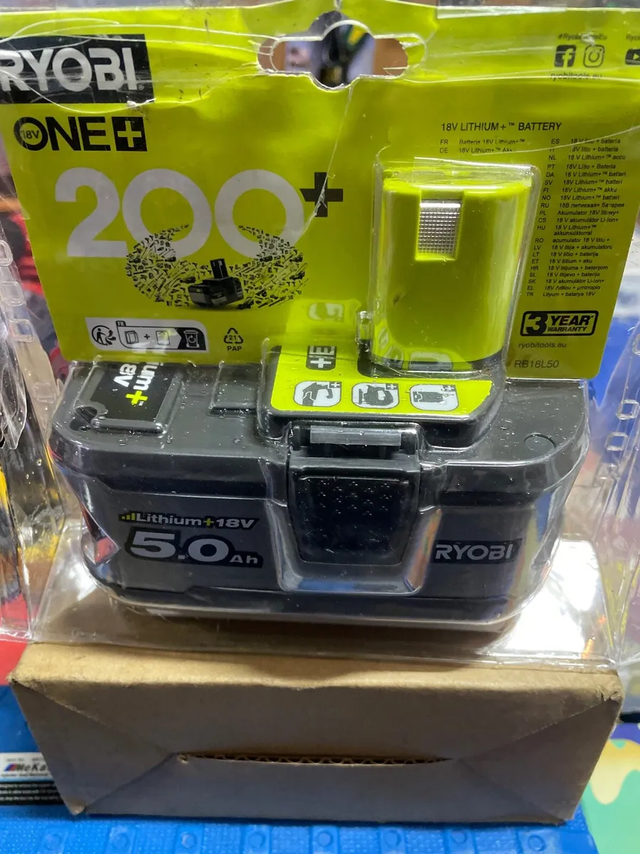 Ryobi 5amp battery - Image 1