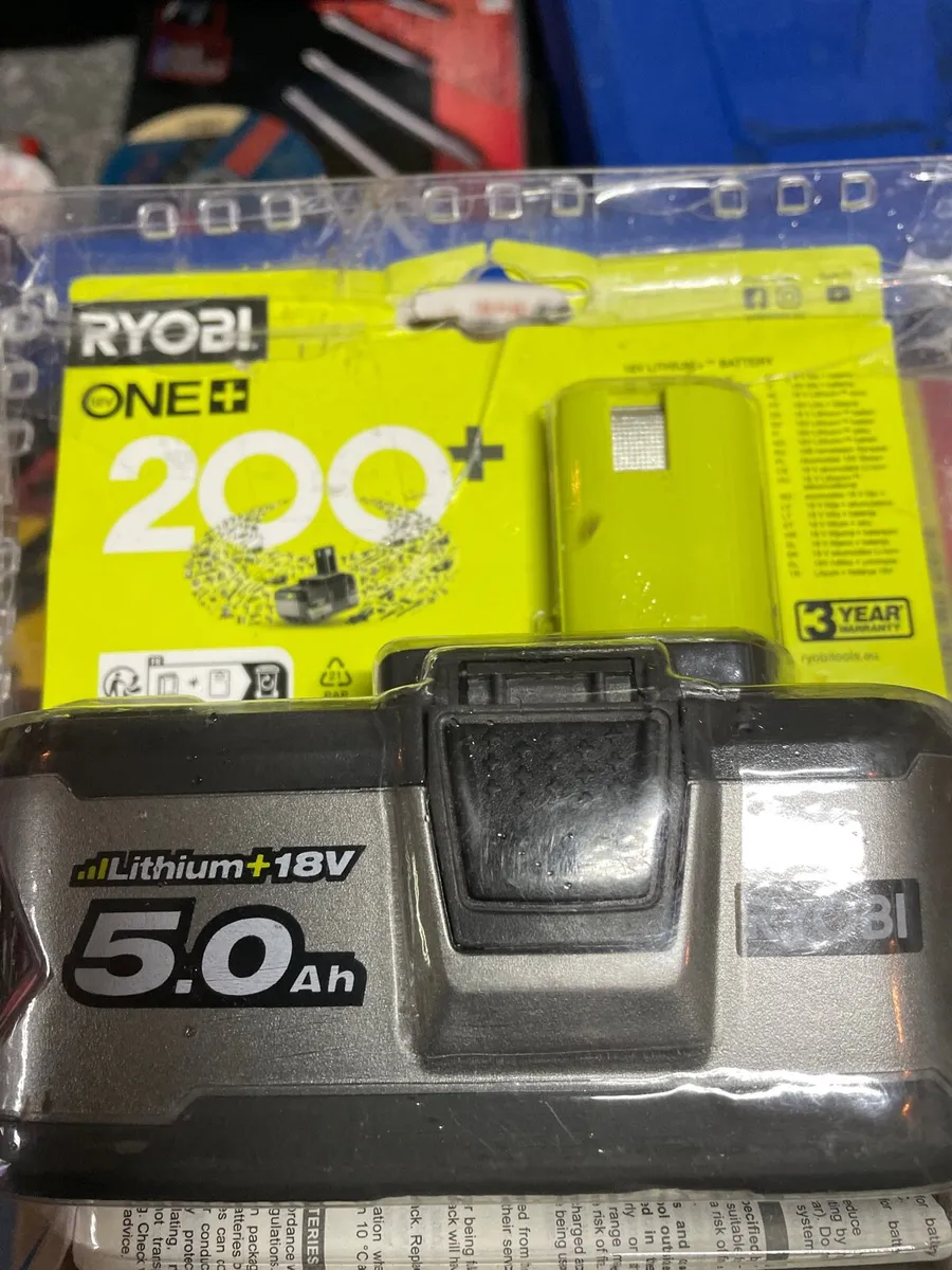 Ryobi 5amp battery - Image 2
