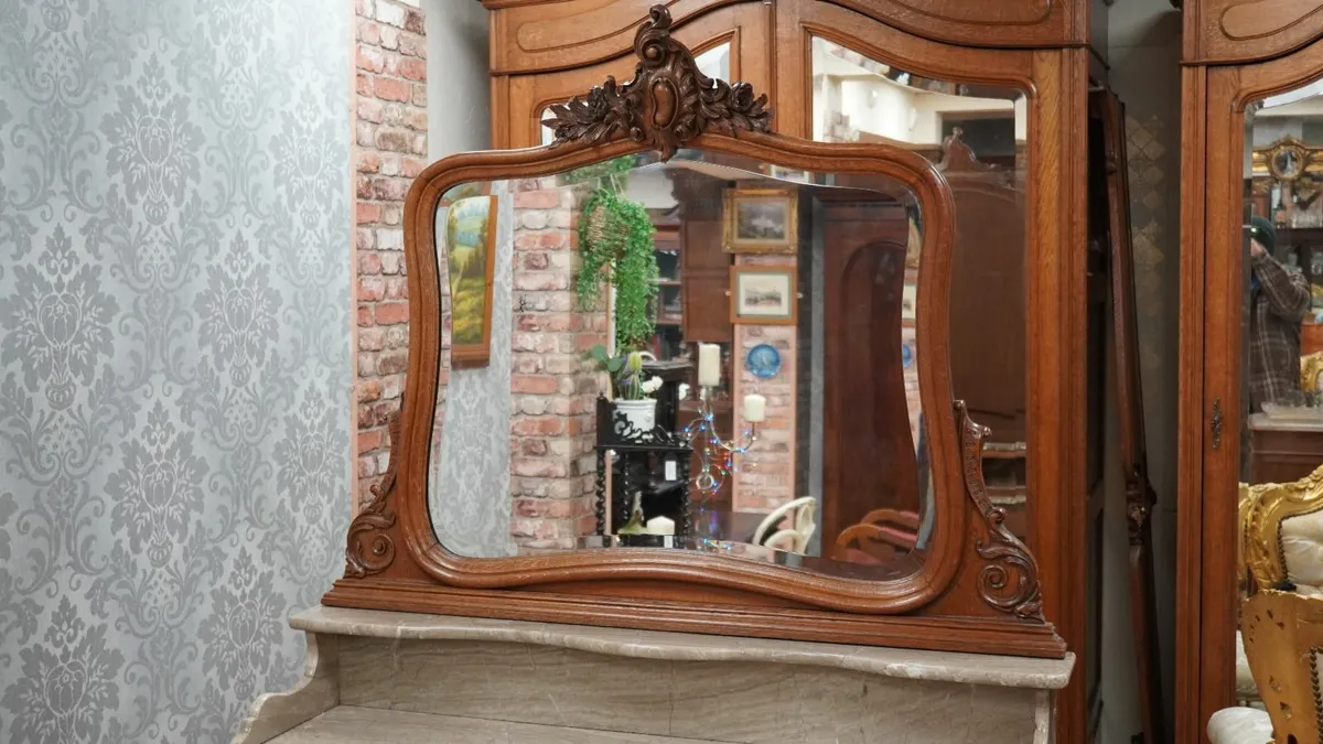 “Grand Palais” Antique French Dressing Chest - Image 3