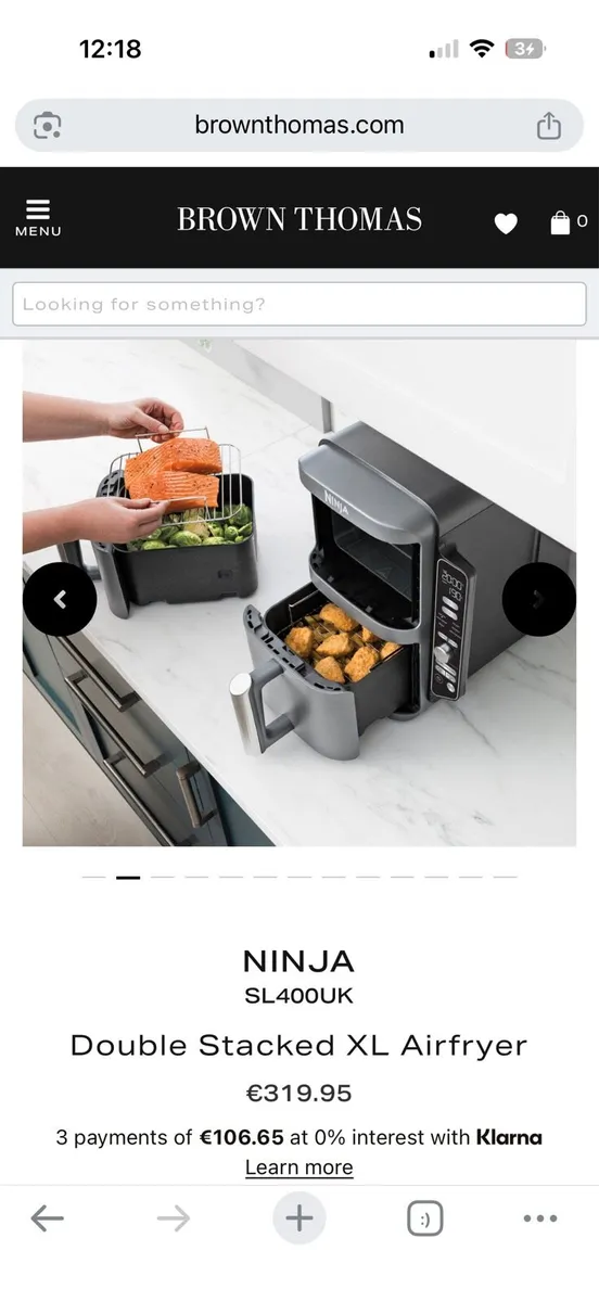 Ninja Dual Stack XL Airfryer 9.5ltr (Brand New) - Image 3