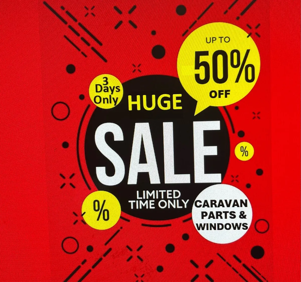 Caravan parts & windows (Huge Sale) - Image 1