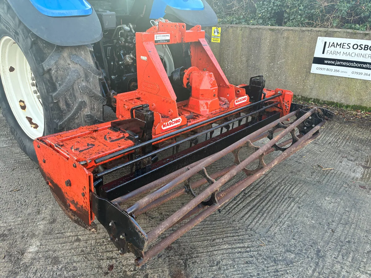 Maschio 2.5m power harrow - Image 1