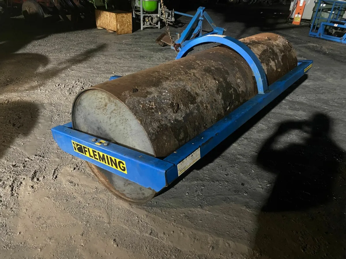Used Fleming 8ft Roller - Image 1