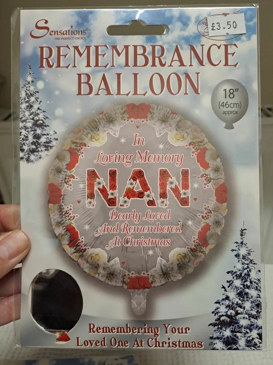 Christmas Remembrance balloons - Image 2