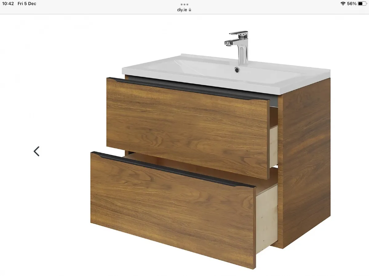 ‘Brand New’ - Bathroom vanity unit and sink - Image 4
