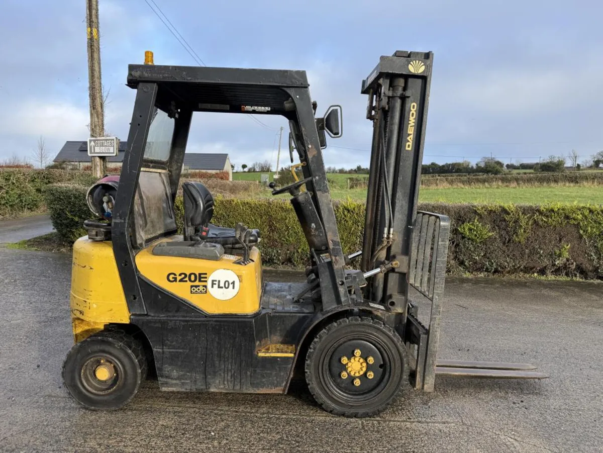 Daewoo G20E-3 Gas Forklift **Online Auction** - Image 3