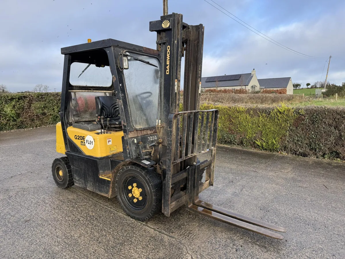 Daewoo G20E-3 Gas Forklift **Online Auction** - Image 1