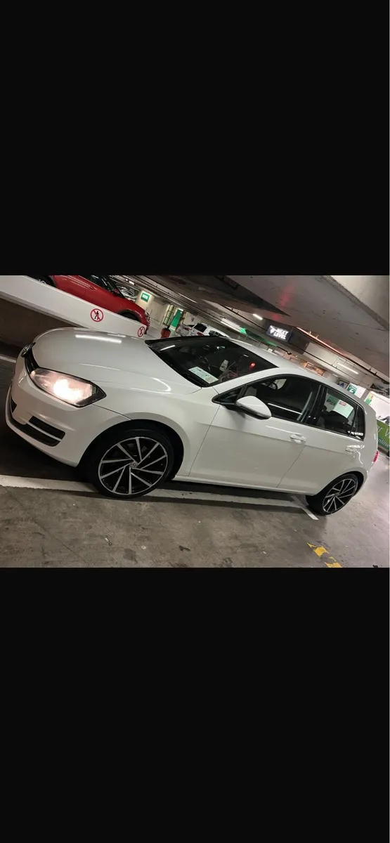 White Volkswagen Golf 1.2 - Image 1