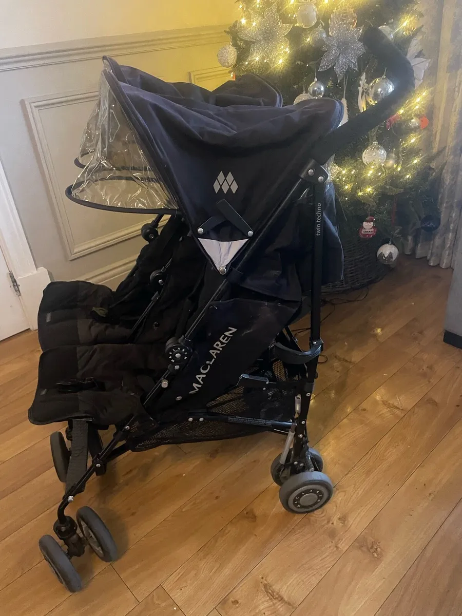 Double  MacClaren stroller - Image 1