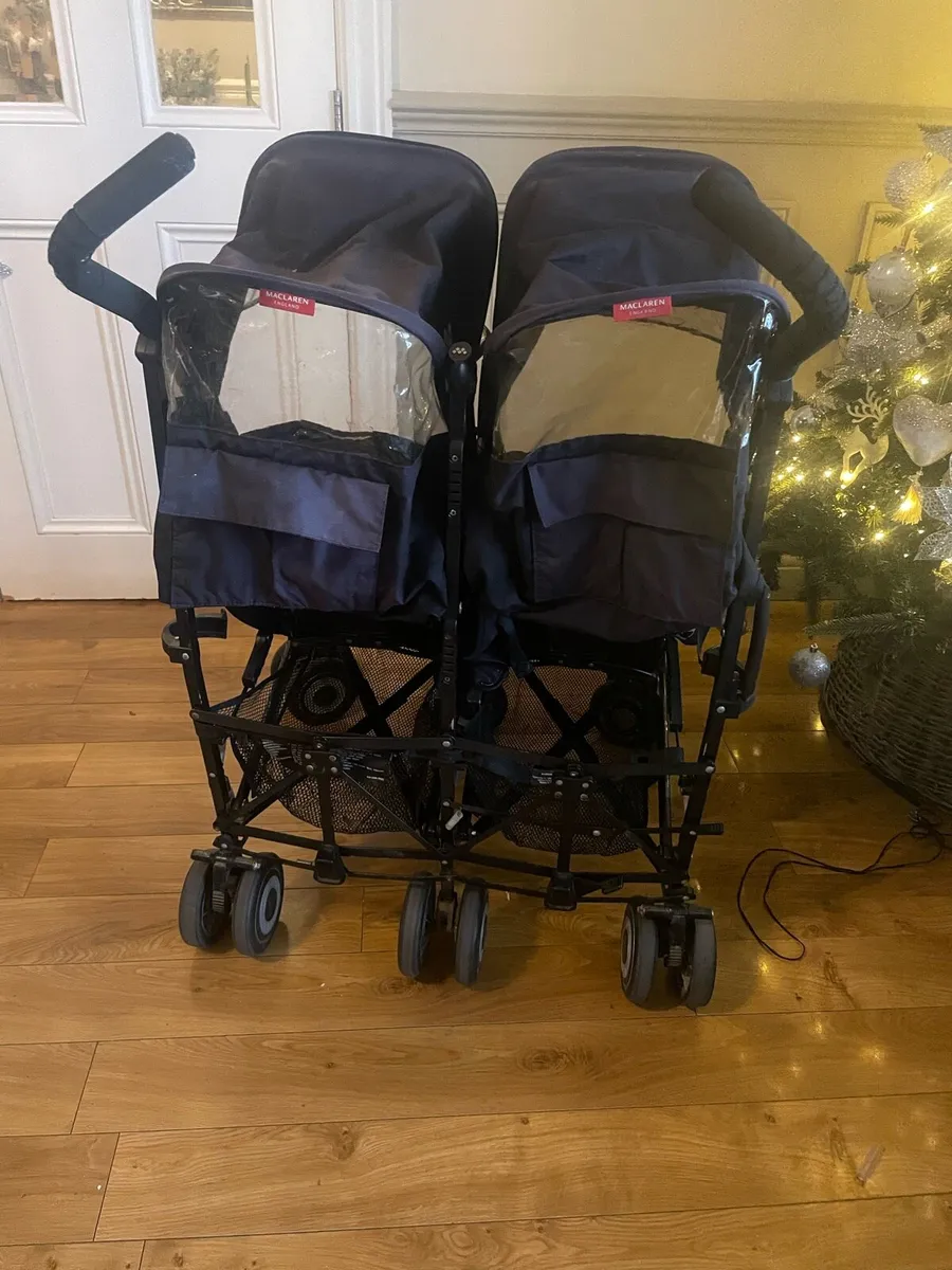 Double  MacClaren stroller - Image 4