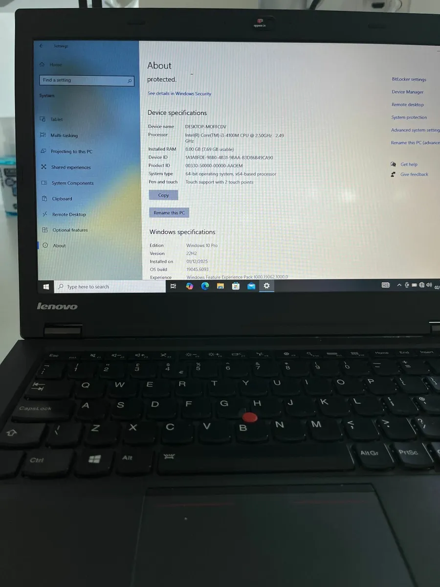 Lenovo ThinkPad T440p Laptop - Image 4