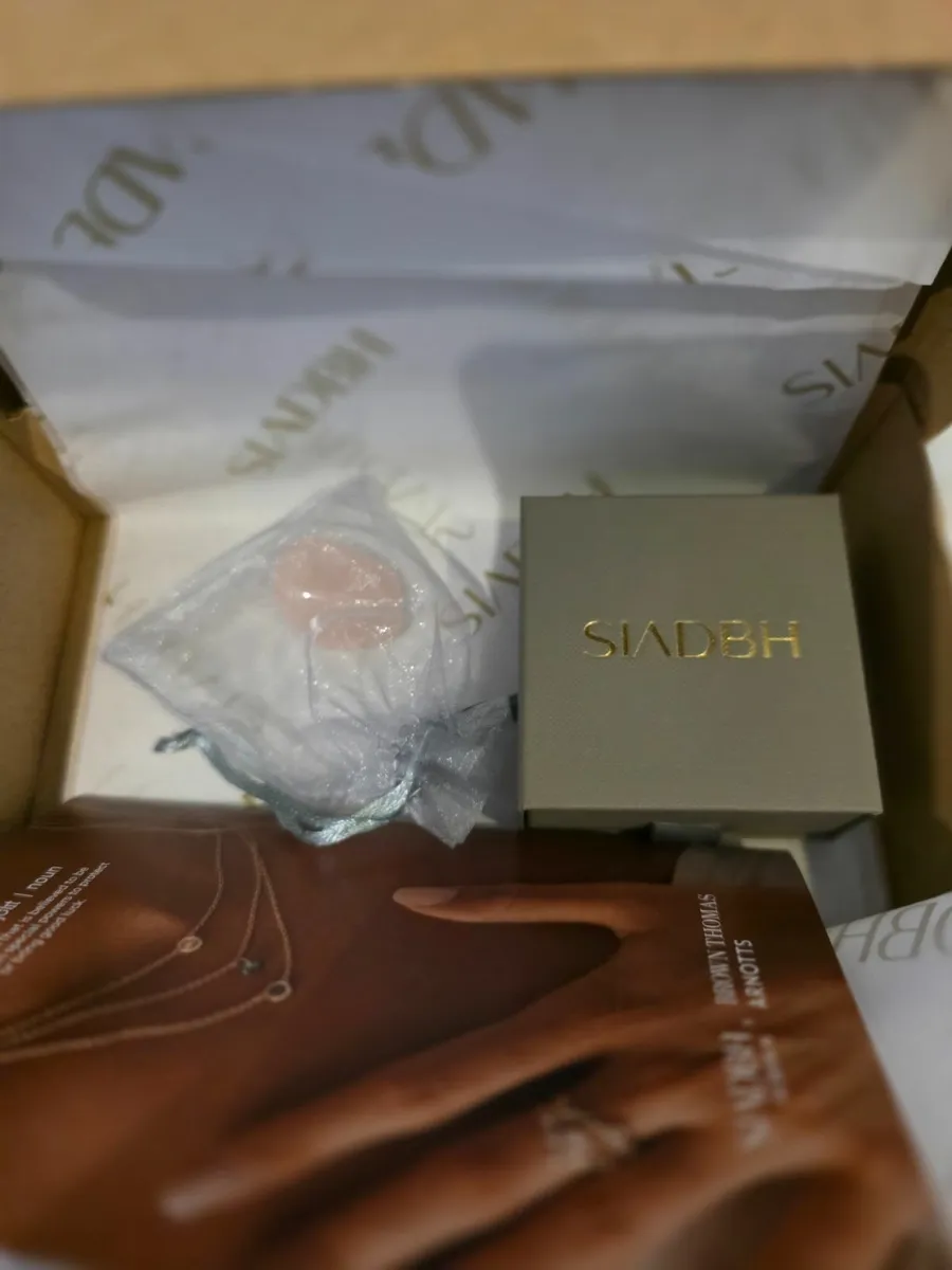 Moonstone Amulet (on recycled 9ct gold necklace) - Image 3