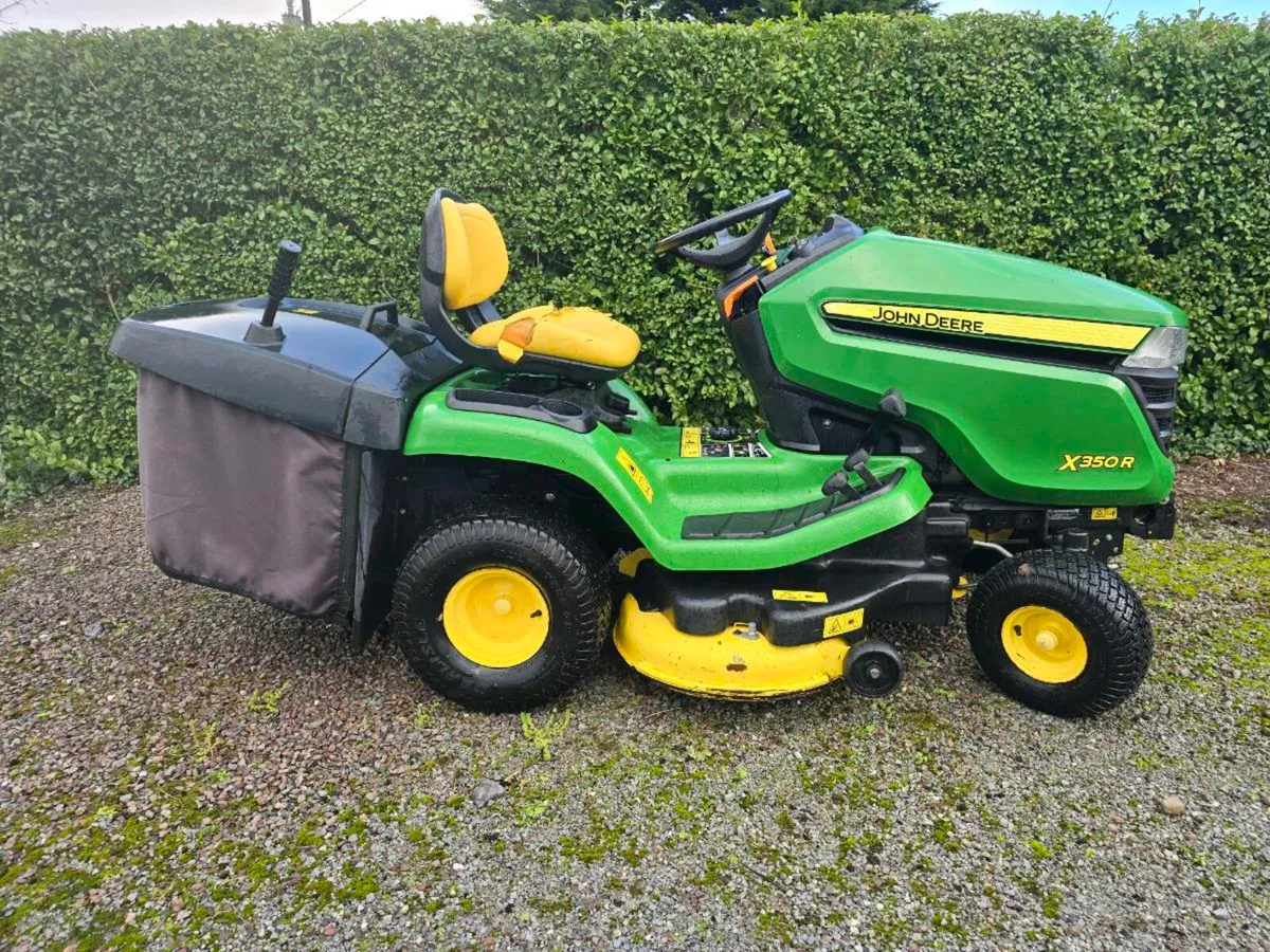 John Deere tractor mower - Image 2