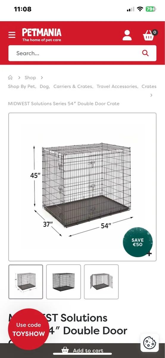 Dog crate
