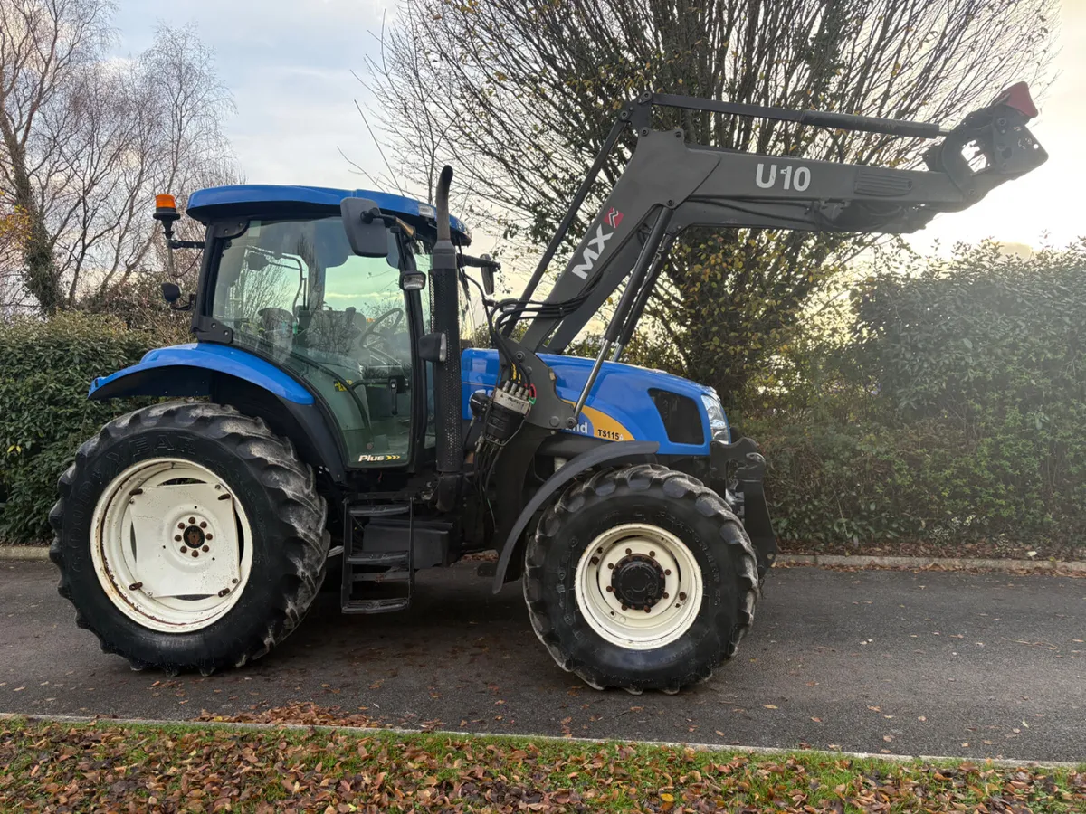 NEWHOLLAND TS115A with MX Loader - Image 2