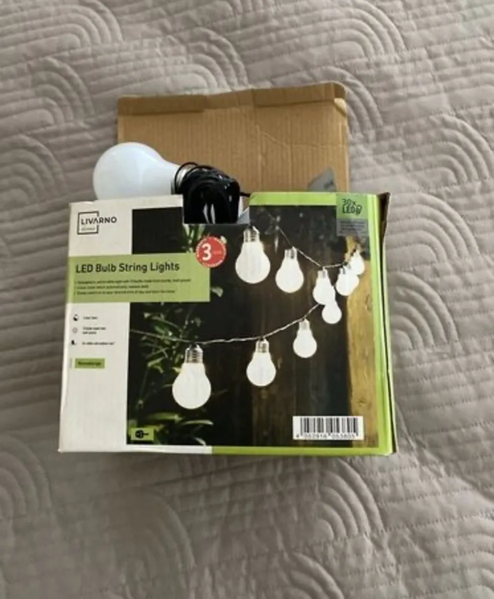 LED Bulb String Lights - Image 3