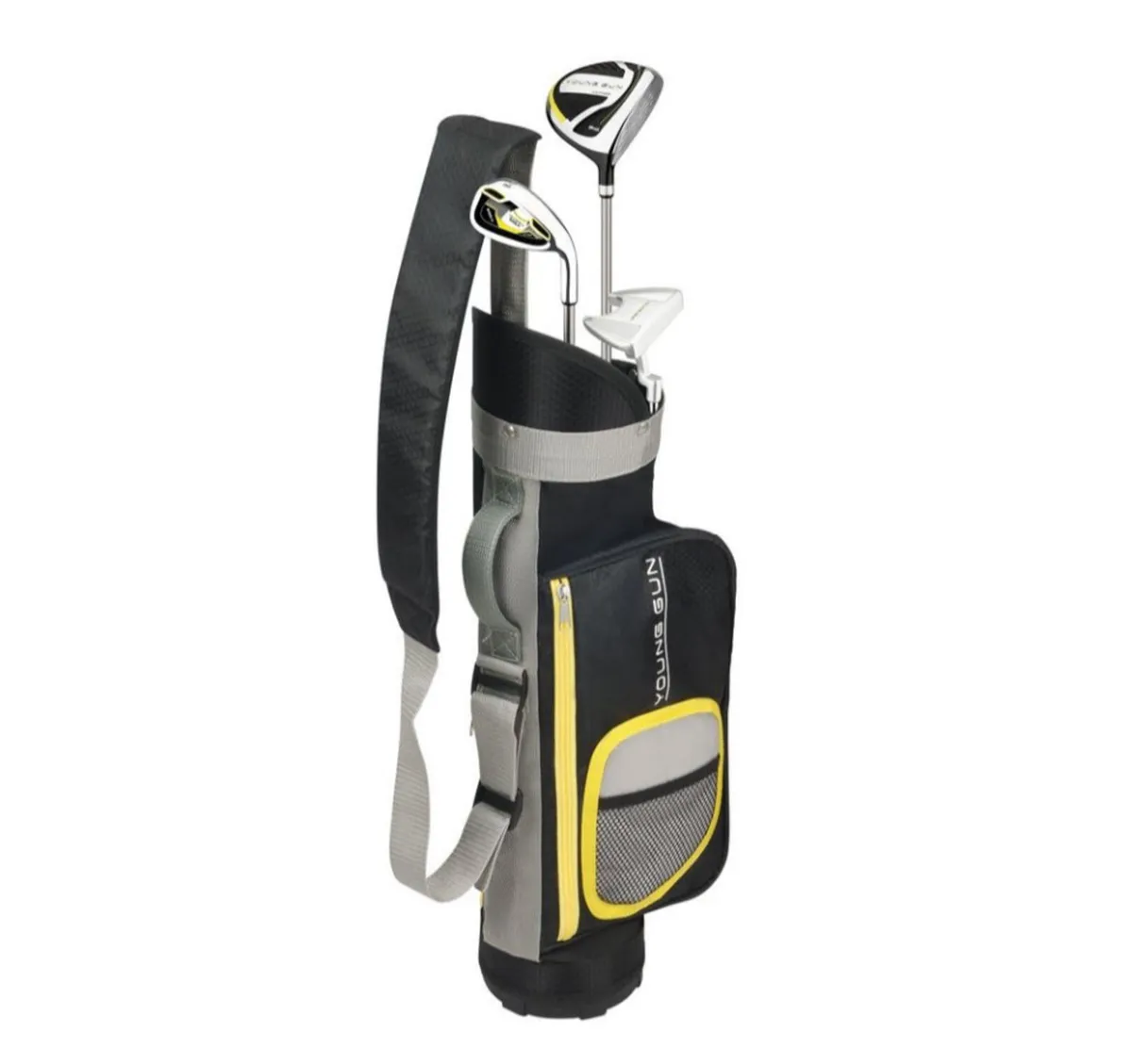Left Handed Junior Golf Clubs Set + Bag Young Gun - Image 2