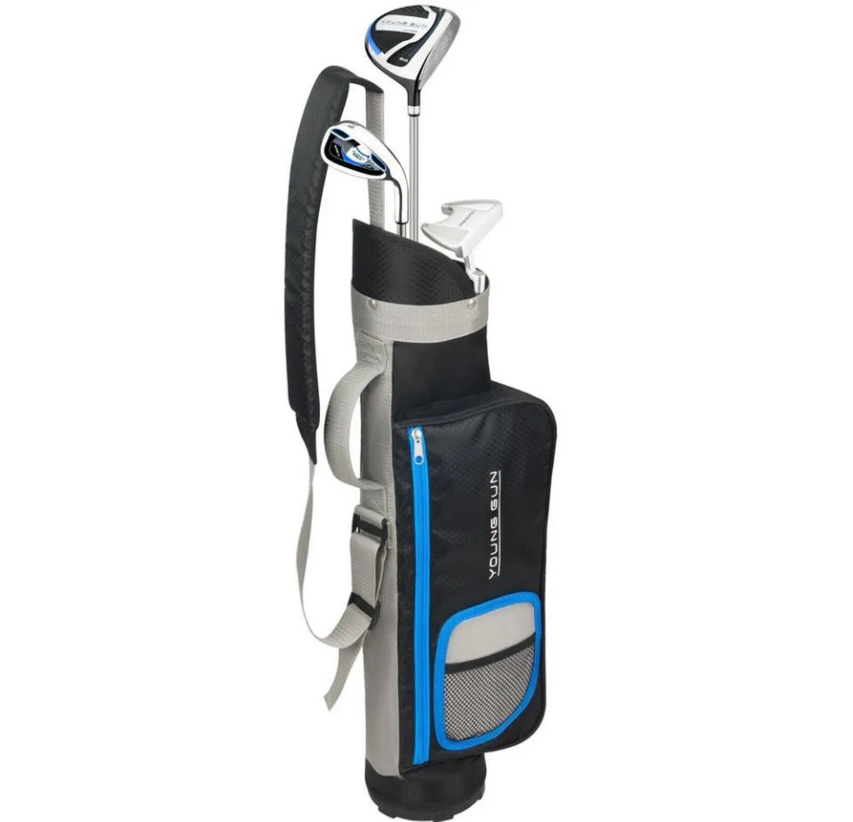 Left Handed Junior Golf Clubs Set + Bag Young Gun - Image 3