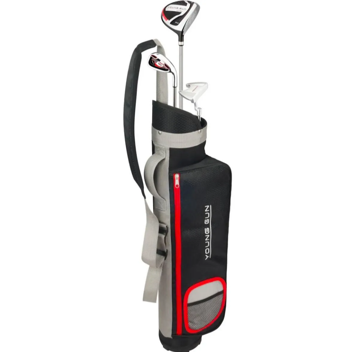 Left Handed Junior Golf Clubs Set + Bag Young Gun - Image 4