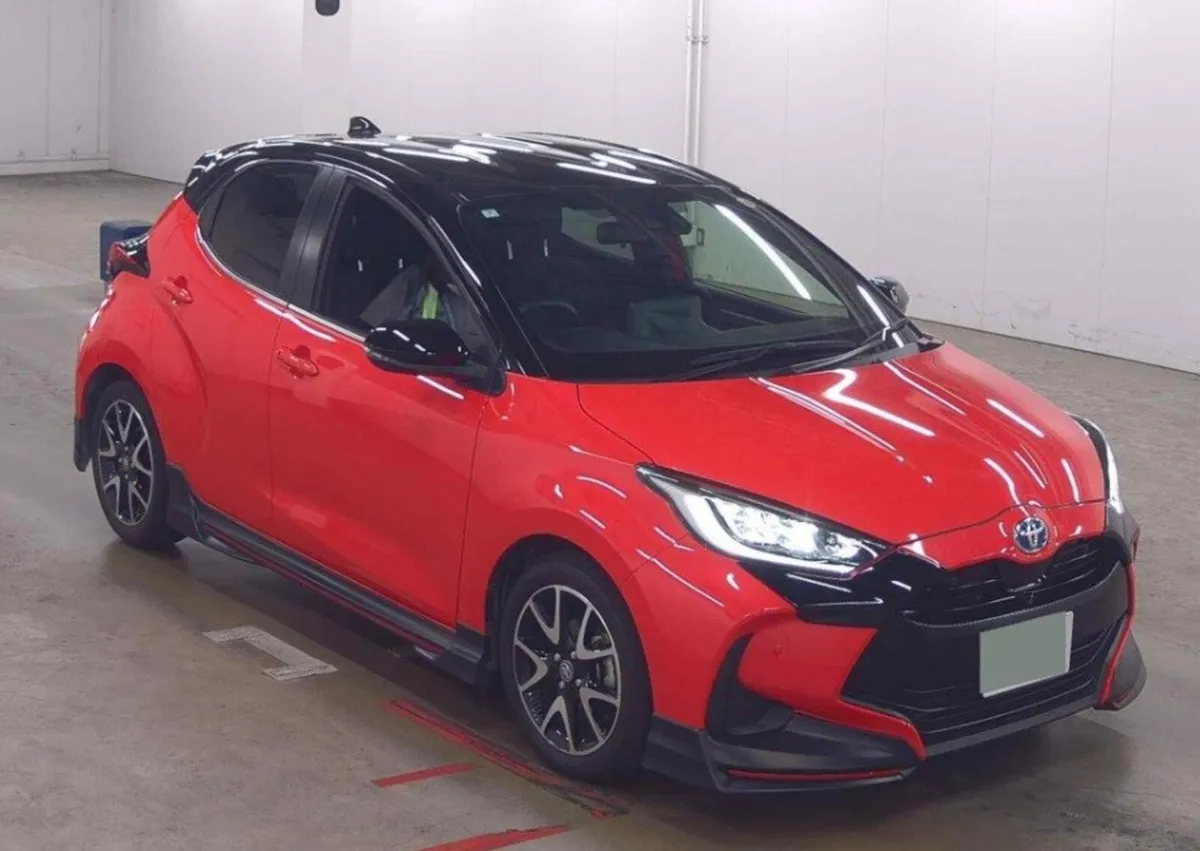 2020 Red Yaris 1.5 Petrol Hybrid - Image 1