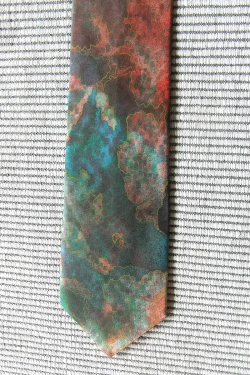 Bernadette Madden Batik Artist  Hand Painted Silk. - Image 1