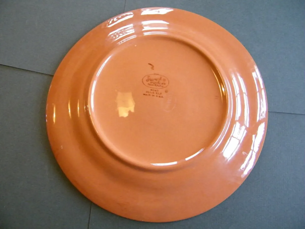 Very rare Children’s “Blue Elf” plate. - Image 1
