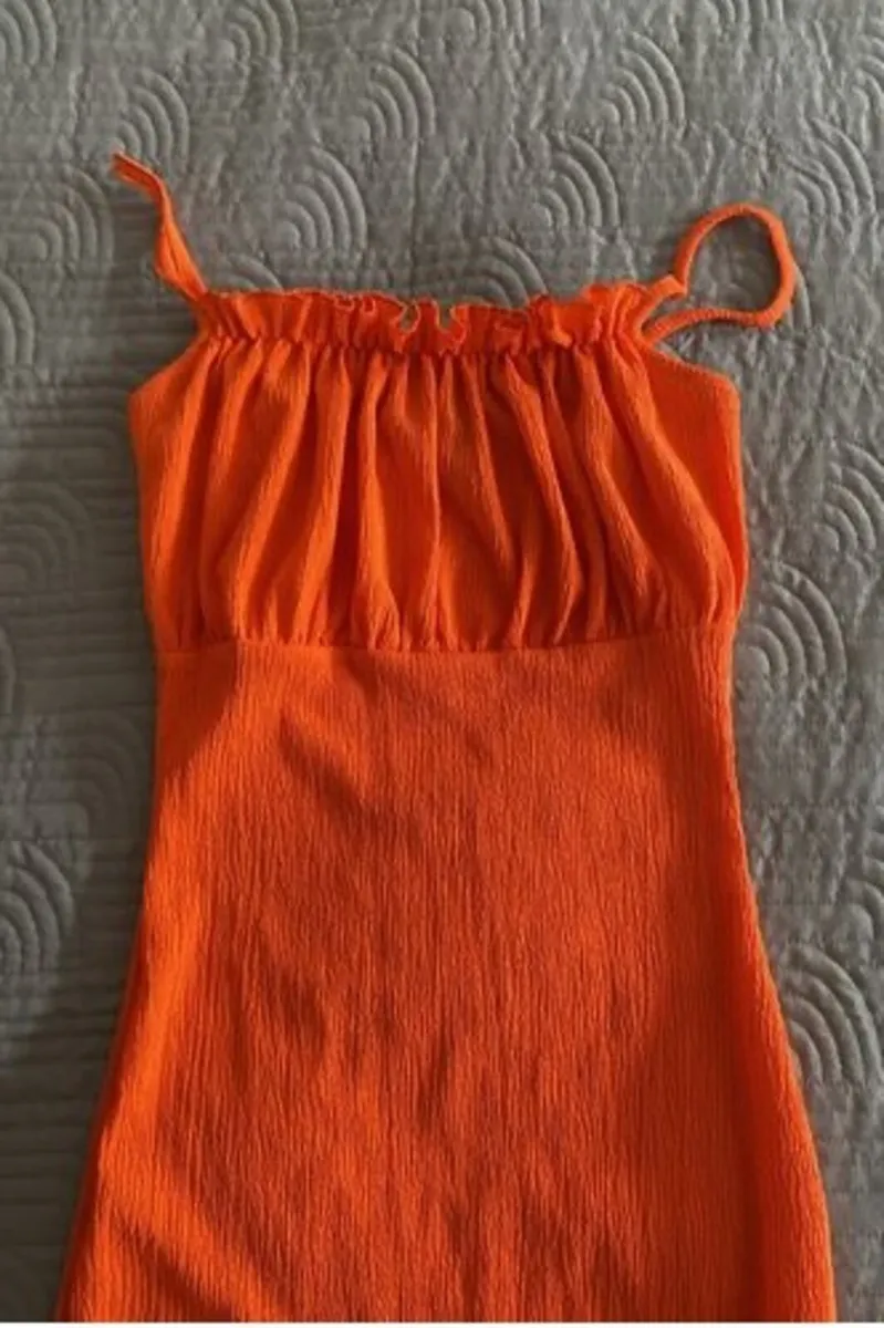 Pink Vanilla - Orange Dress - Size 8 - Image 2