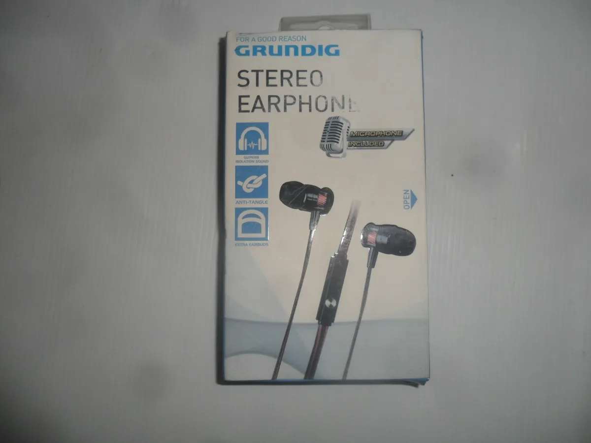 stereo earphone with microphone - Image 2