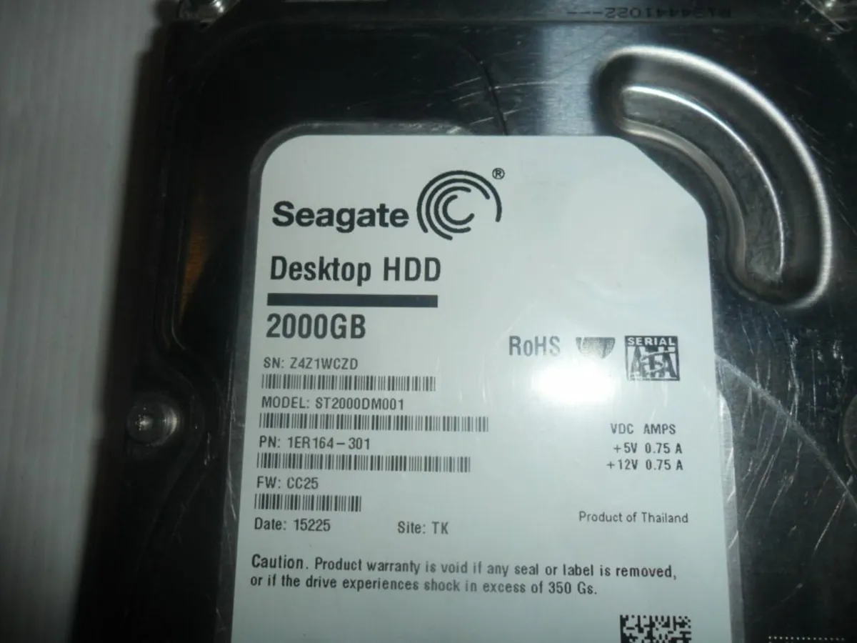 Seagate HDD 2 TB - Image 2