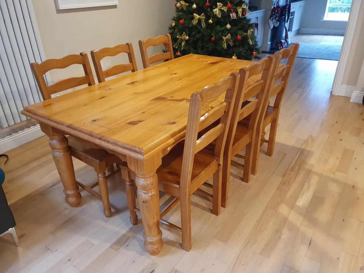 Dining Table and Chairs - Image 1