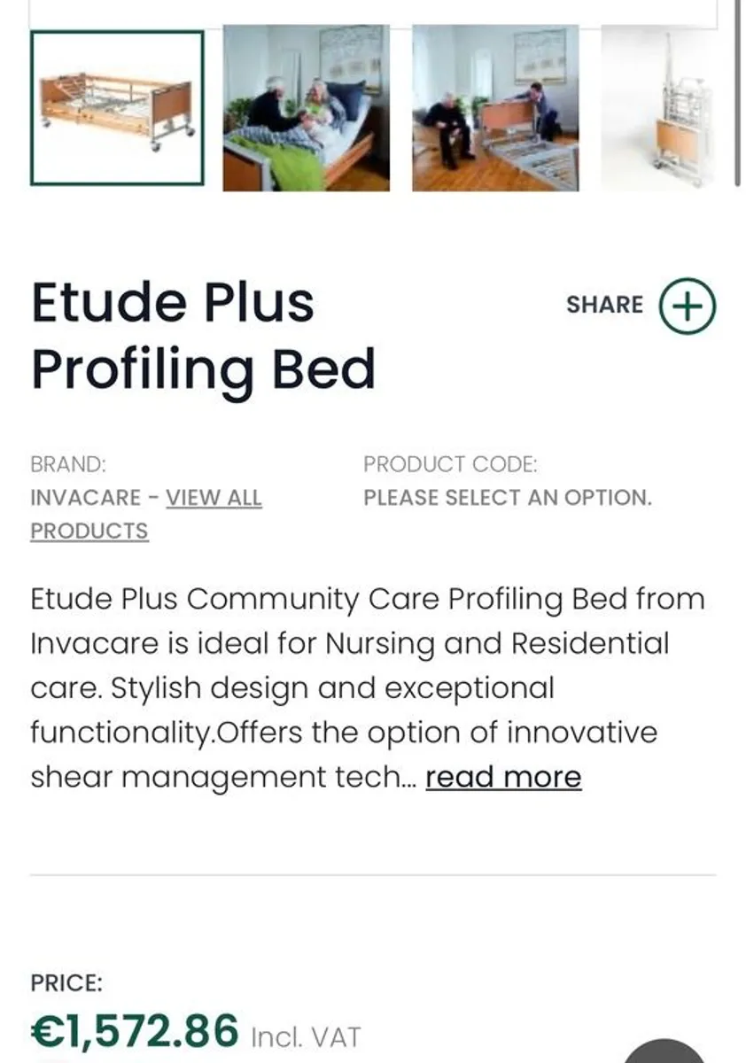 Nursing Care Profiling Bed - Image 2