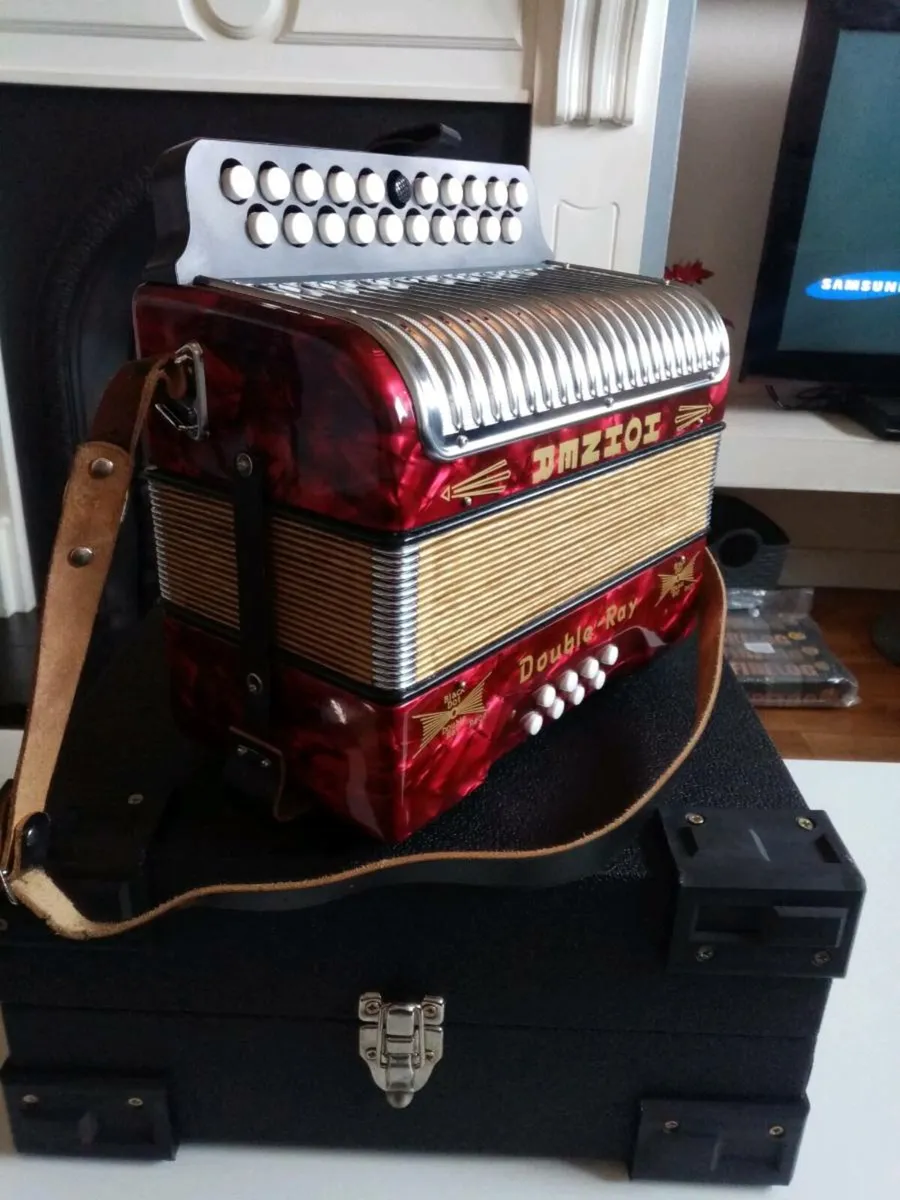 HOHNER Double-Ray Black Dot Accordion - Image 4