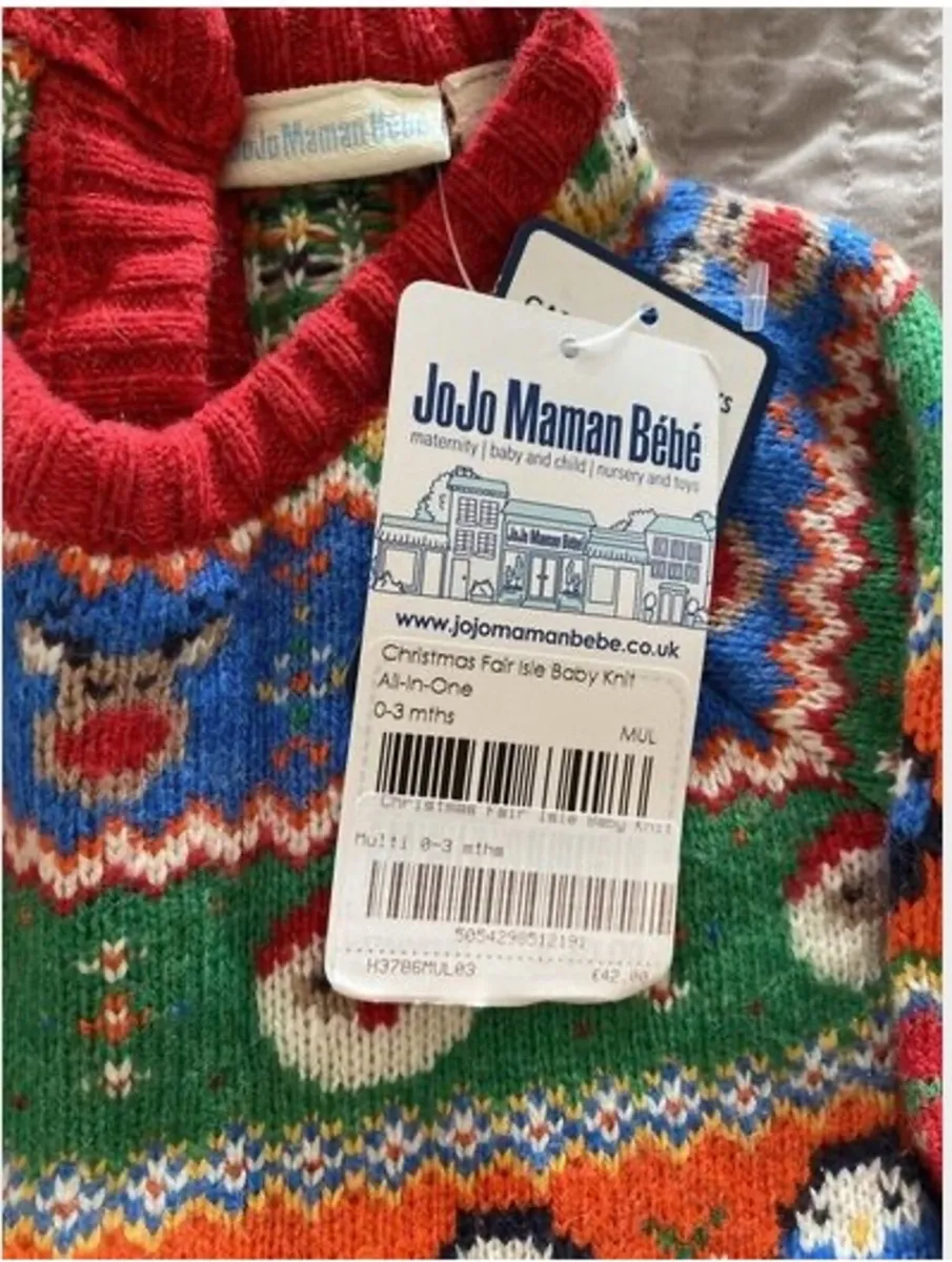 BNWT Beautiful JoJo Maman BeBe - 0-3 months - Image 3