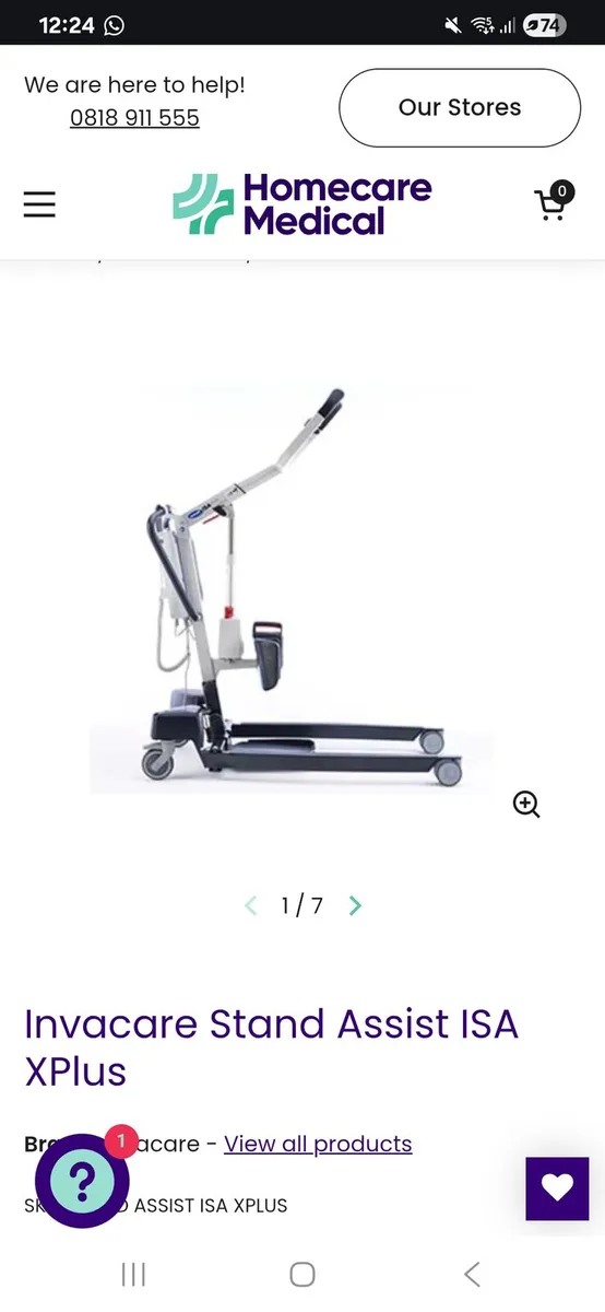 Stand Assist Mobile Aid - Image 1