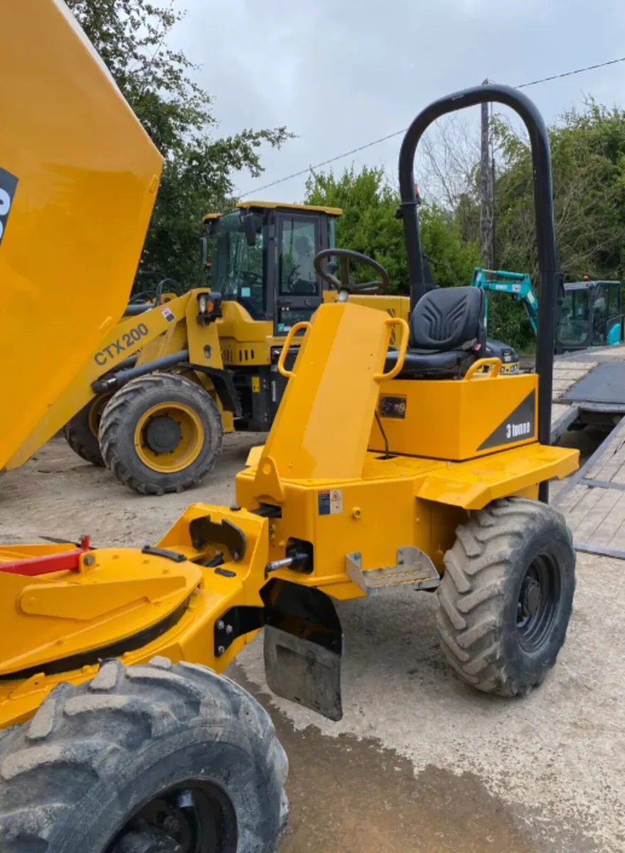 Thwaites 3 Ton Swivel Dumper For Sale - Image 3