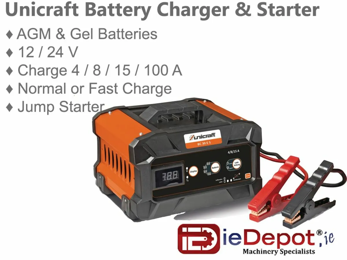 Battery Charger & Starter