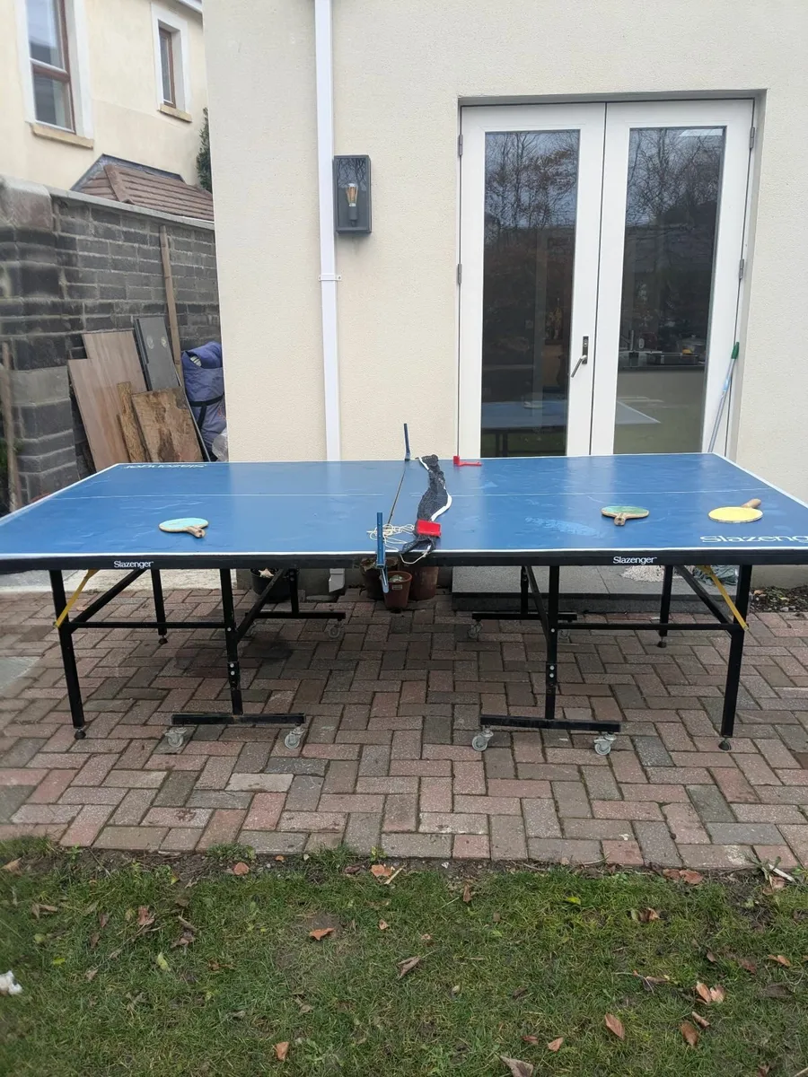 Pingpong  table tennis table full size .slazenger. - Image 2
