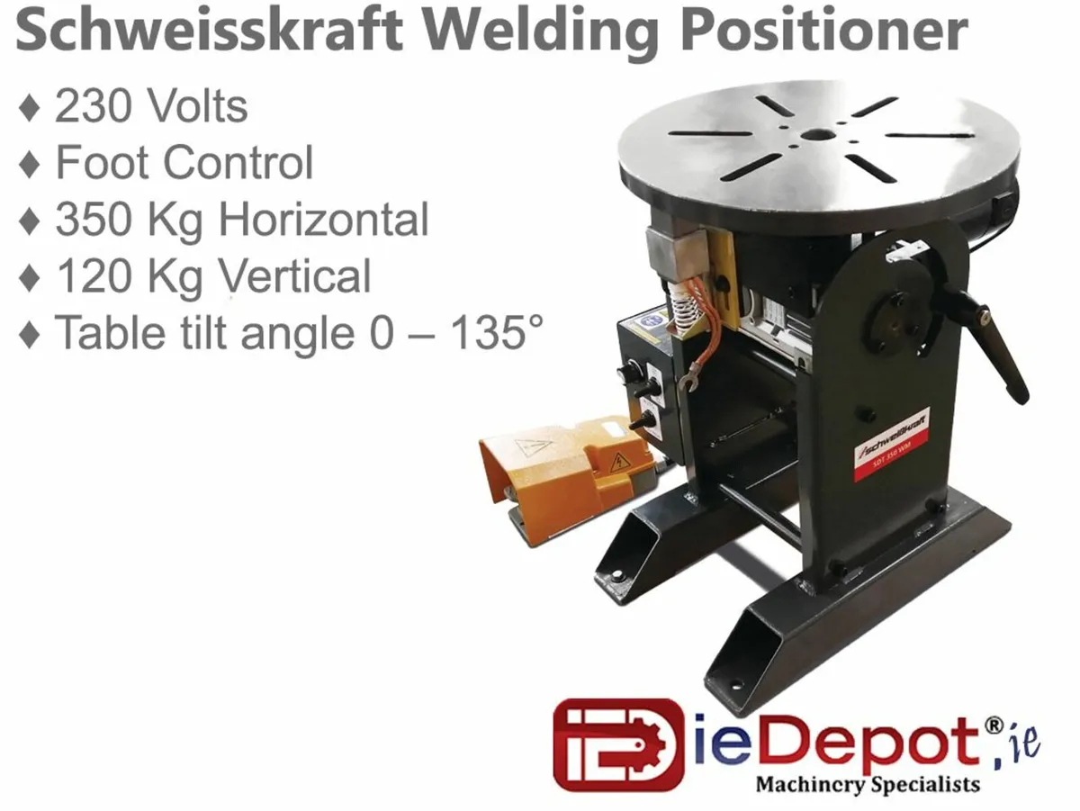Welding Positioner - 350 Kgs