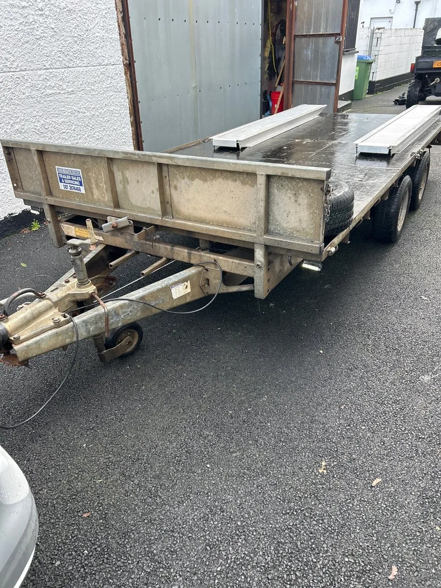 Ifor Williams 14 x6”6 & cub cadet buggy/ ramps - Image 2