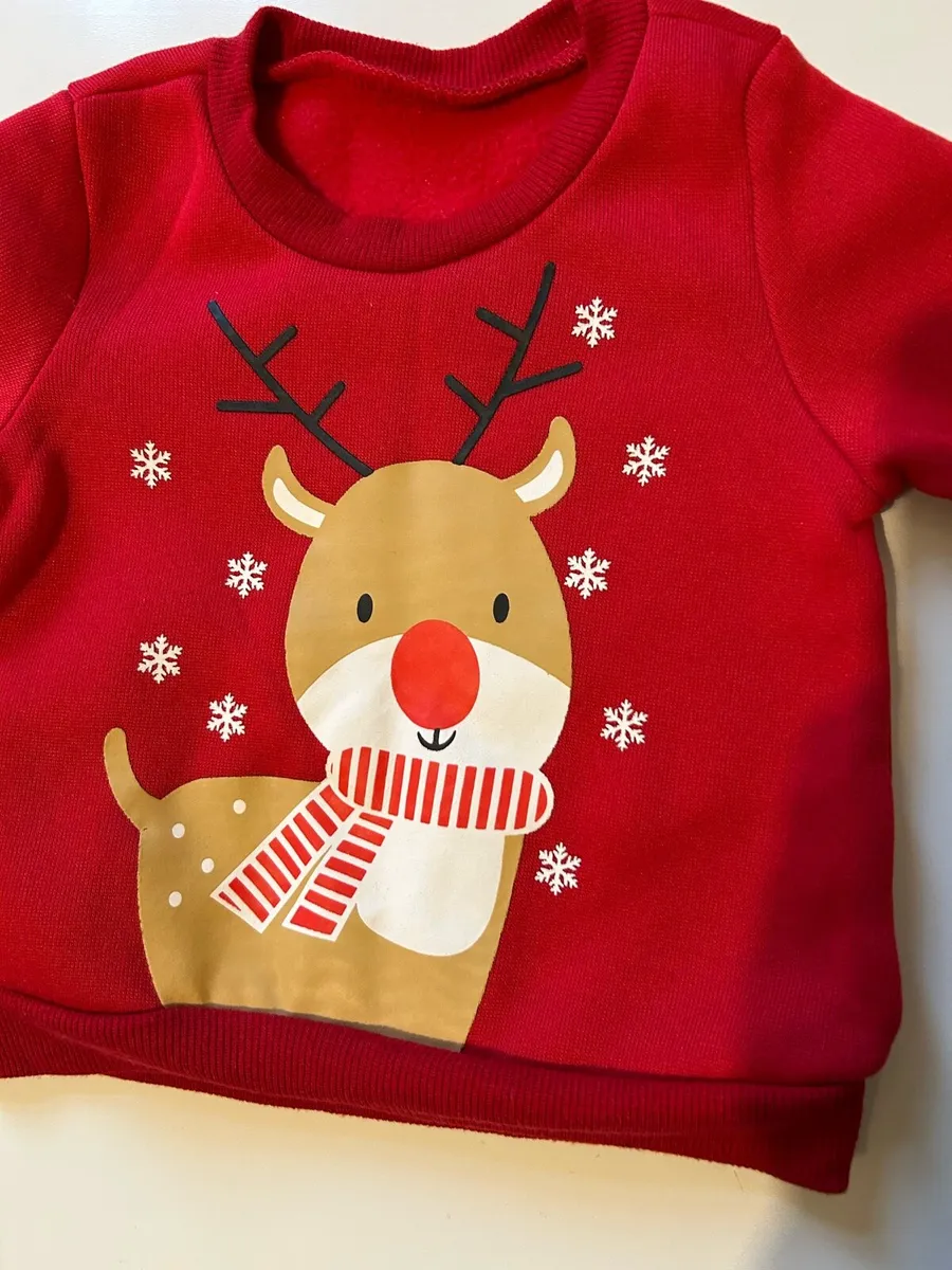Kids Christmas jumpers - Image 1