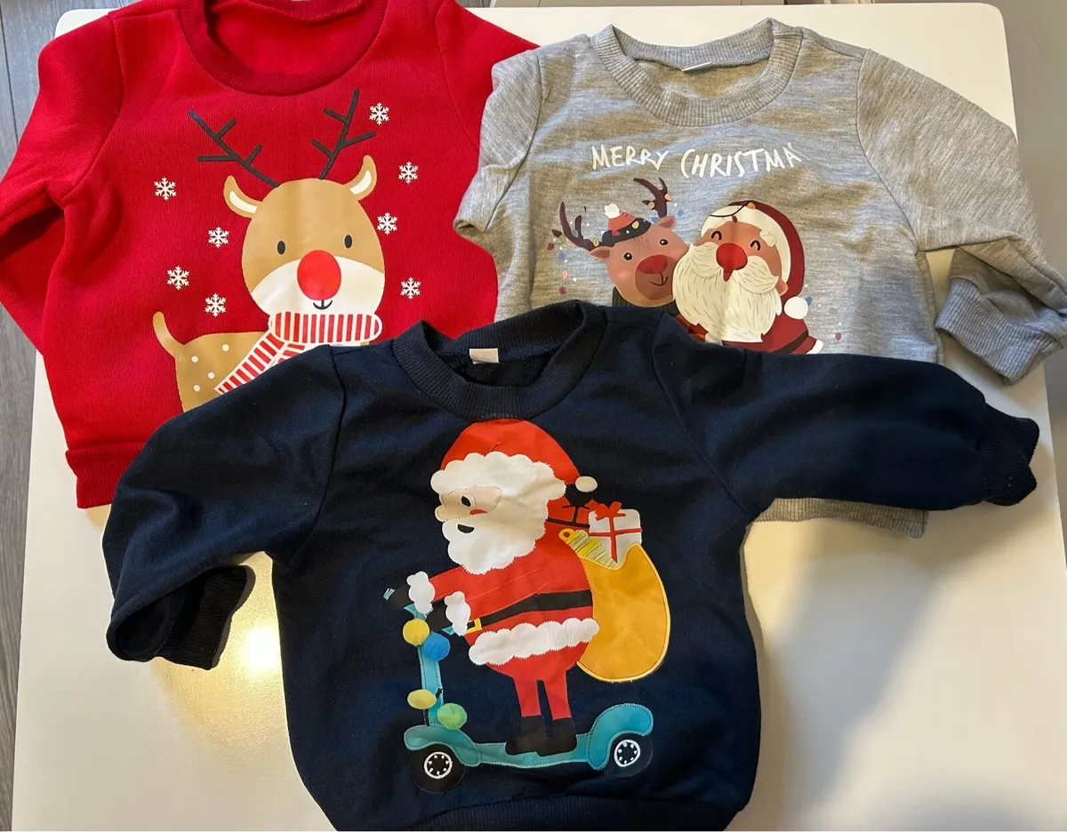 Kids Christmas jumpers - Image 4