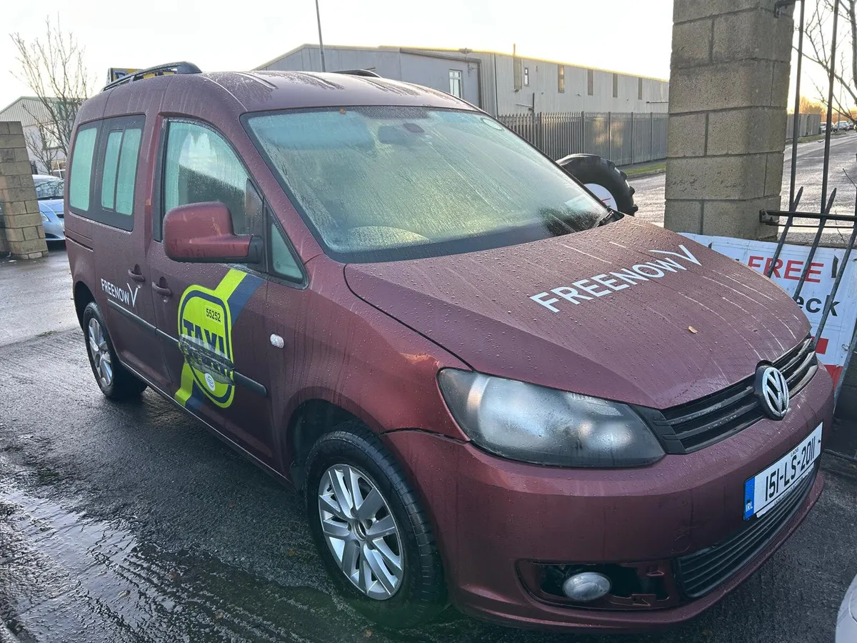 TAXI 2015 Volkswagen Caddy 1.6 TDI AUTO FREE PLATE - Image 1