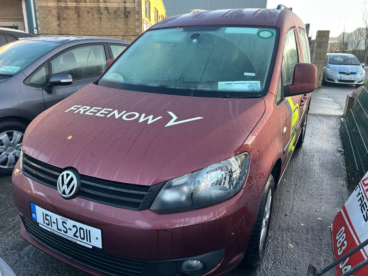 TAXI 2015 Volkswagen Caddy 1.6 TDI AUTO FREE PLATE - Image 2