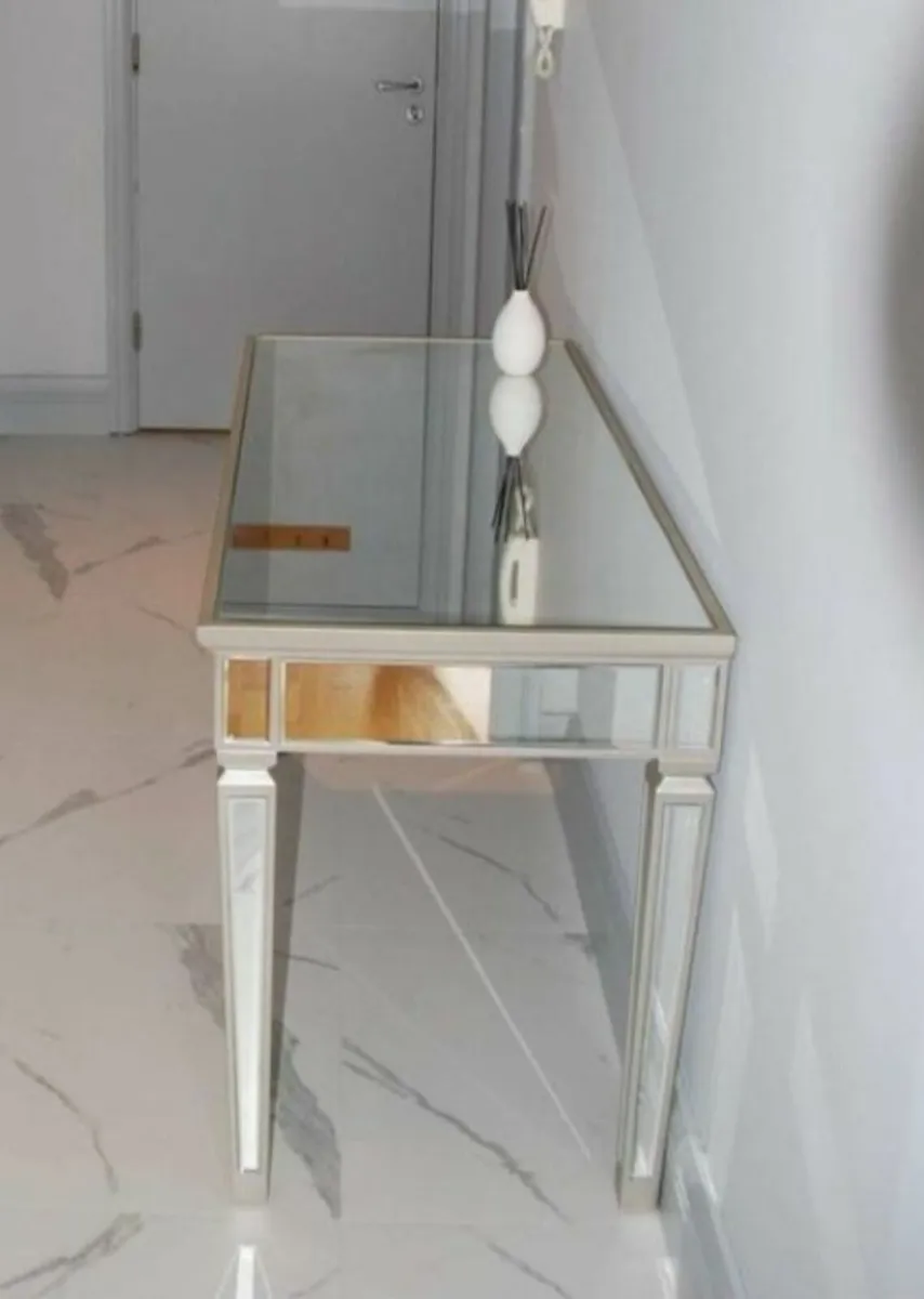 Mirrored Console/Dressing Table - Image 1