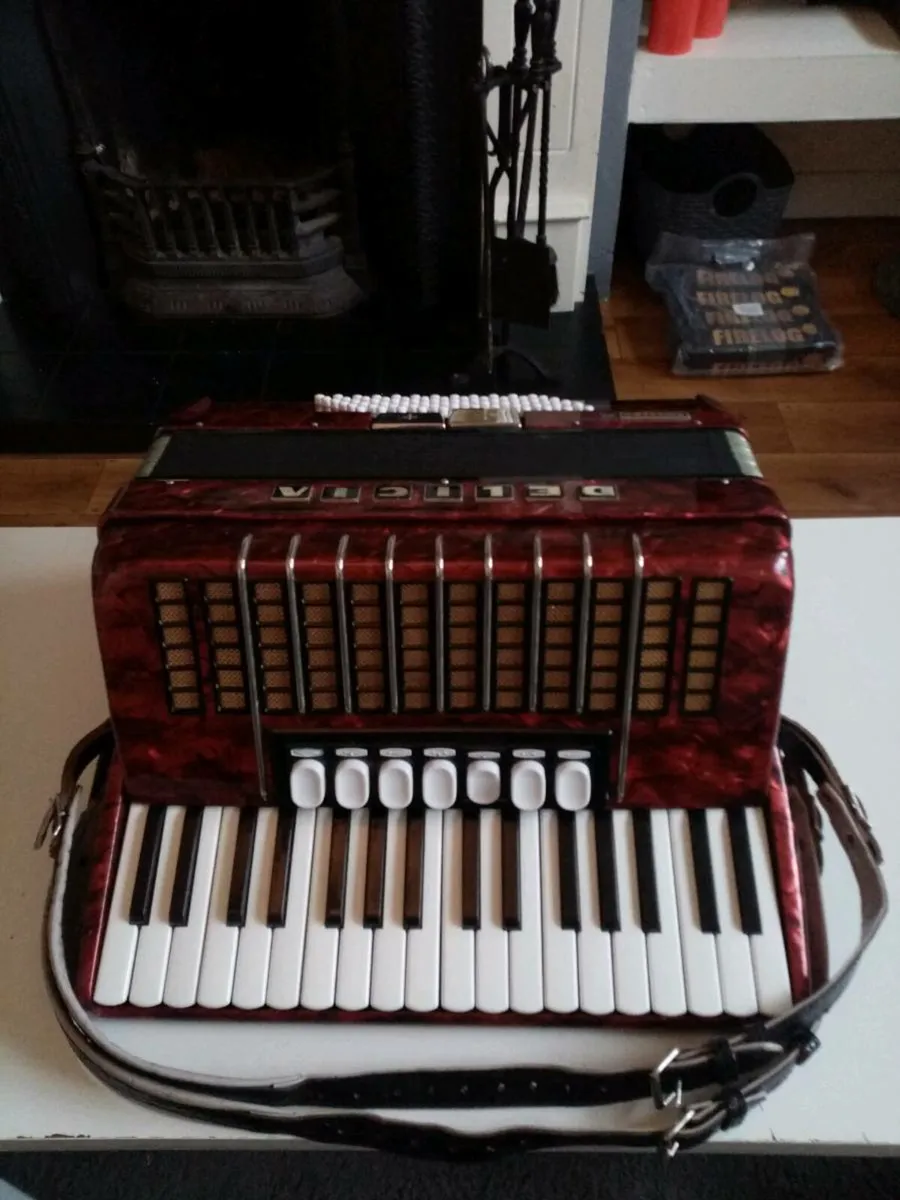 Delicia Arnaldo III 72 Bass Accordion - Image 2