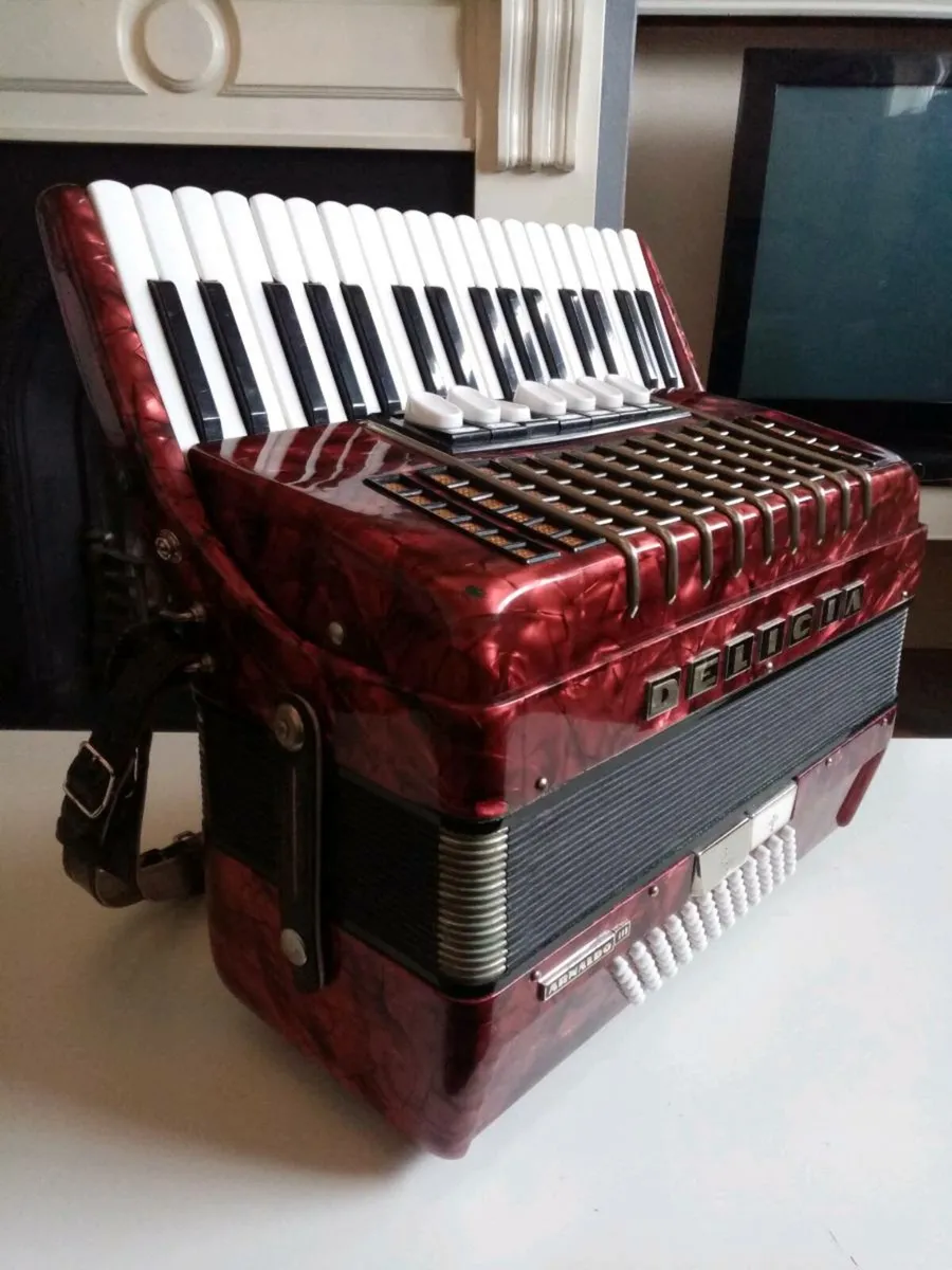 Delicia Arnaldo III 72 Bass Accordion - Image 3